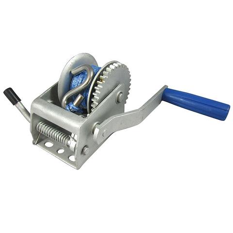 Winch 5:1 5mm x 7.0m Rope 700kg Pull Capacity with Snap Hook