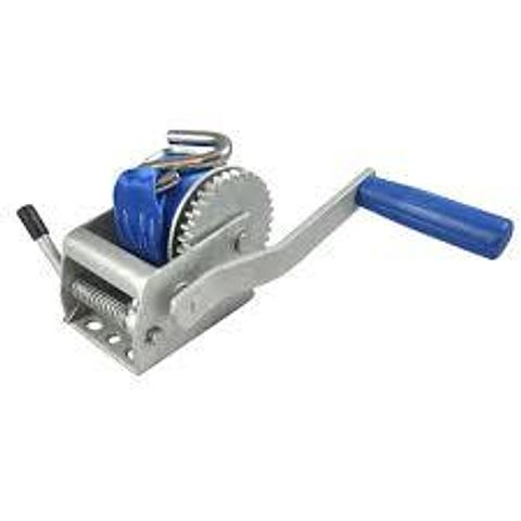 3:1 Winch with Strap 50mm x 6.0m with S-Hook, pull cap. 500 kg
