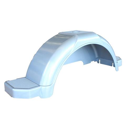 plastic mud guard 14 inch with step
