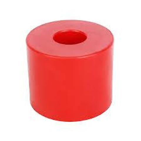 21/2 inch round flat poly roller 17mm bore