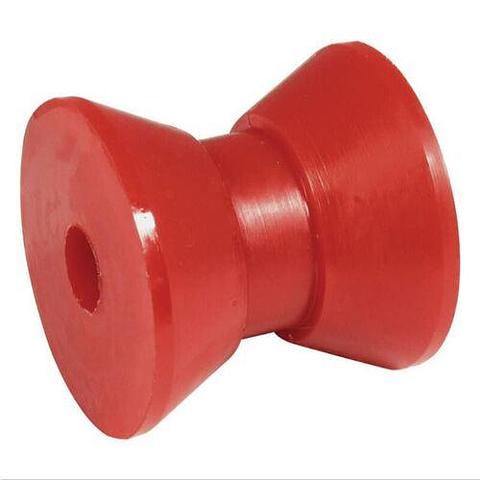 2 inch poly red bow roller 12mm bore