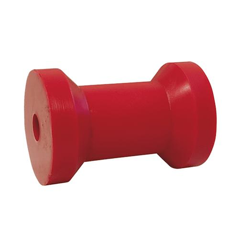 41/2 inch poly keel roller 17mm bore